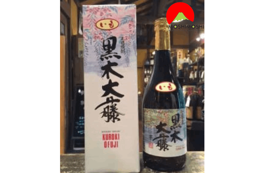 rượu tặng tết  Kuroki Ofuji Imo Shochu 25% 500k - 1 triệu