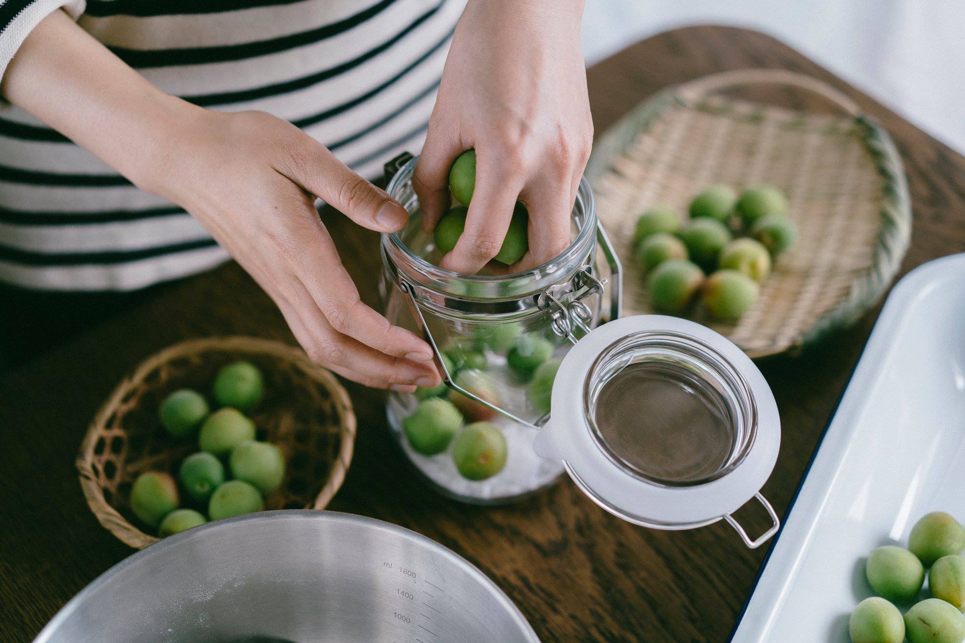 Hướng dẫn làm Rượu mơ Umeshu Nhật Bản