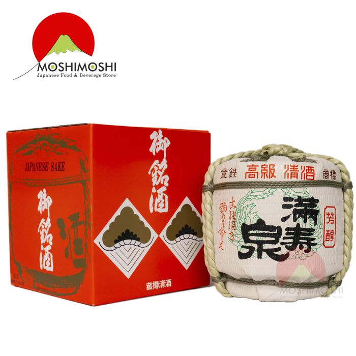 Rượu Sake bình cói Masuizumi Junmai Taru 1.8Lít