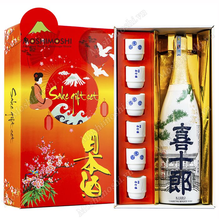 set rượu sake