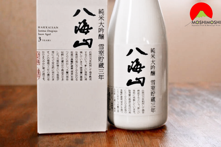 Cách uống rượu Sake Nhật Hakkaisan Snow Aged 3 Years