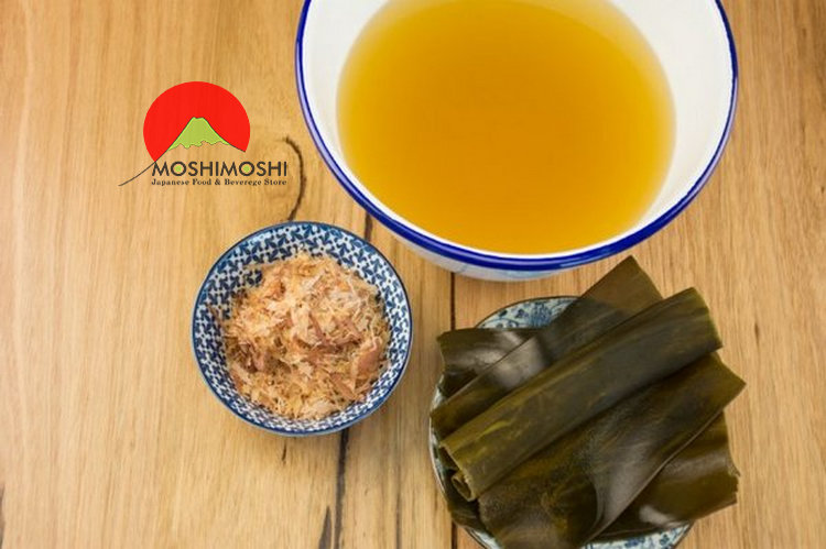 Tảo bẹ nấu nước dùng Dashi