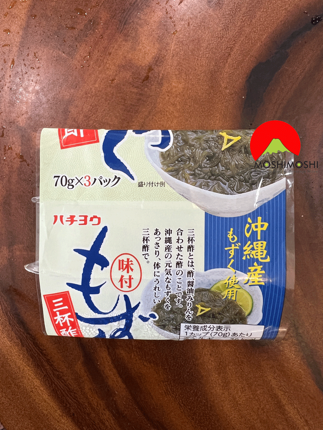 Tảo Nâu Ajitsuke Mozuku Sanbaizu