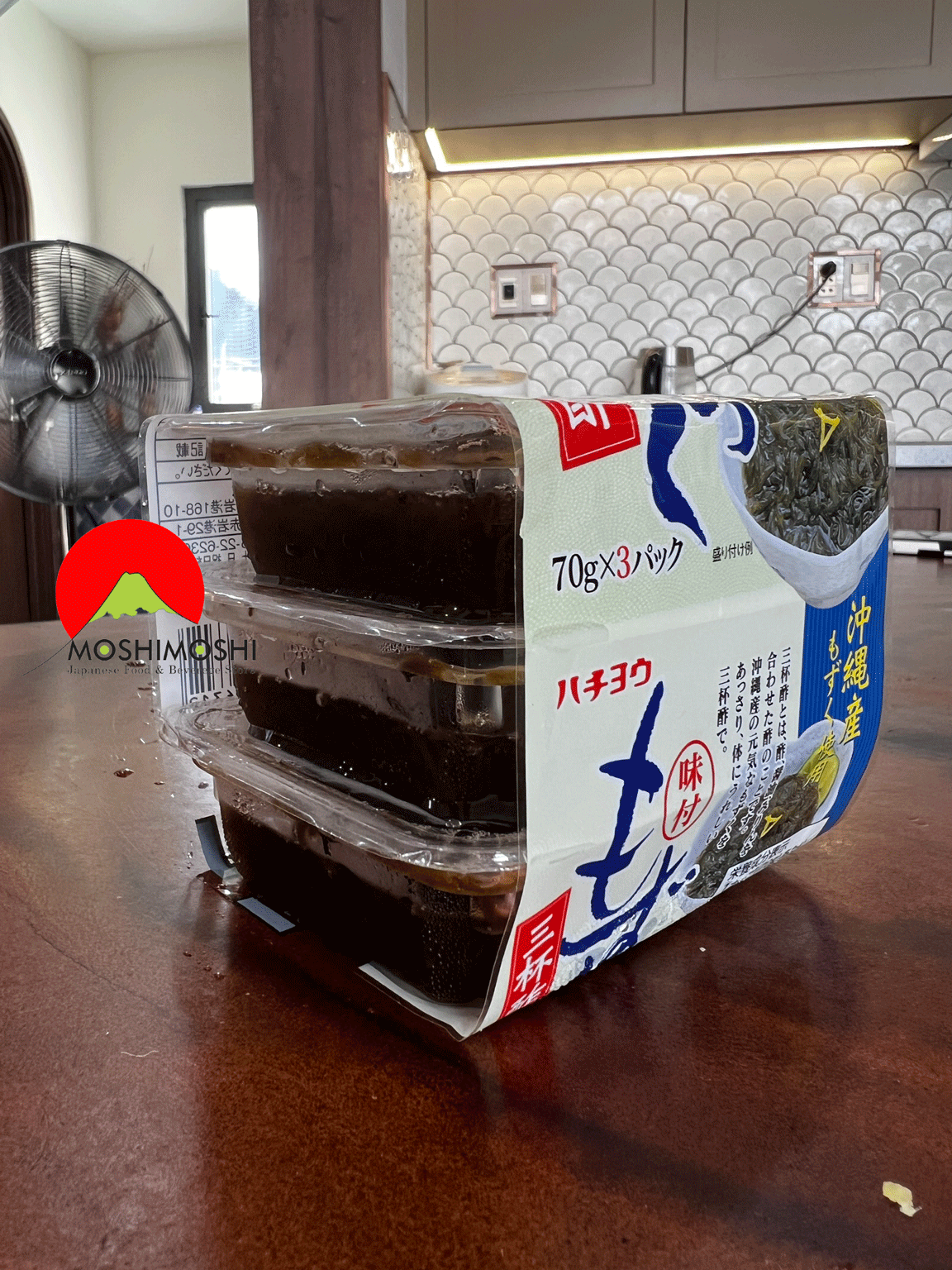 Tảo Nâu Ajitsuke Mozuku Sanbaizu 