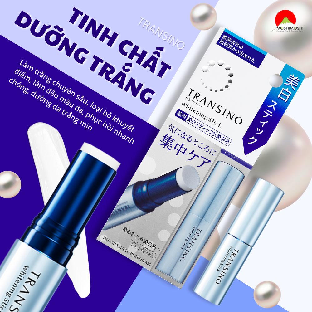 Thanh tinh chất dưỡng trắng TRANSINO Whitening Stick 