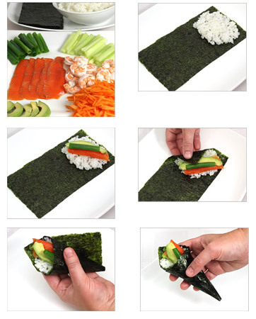 Sushi Temaki “lạ mà quen”. Lưu ngay công thức đơn giản, dễ làm.