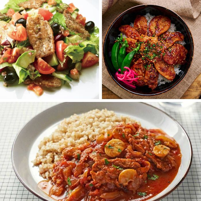 Hướng dẫn sử dụng thịt chay Veggie Fillet Nhật Bản