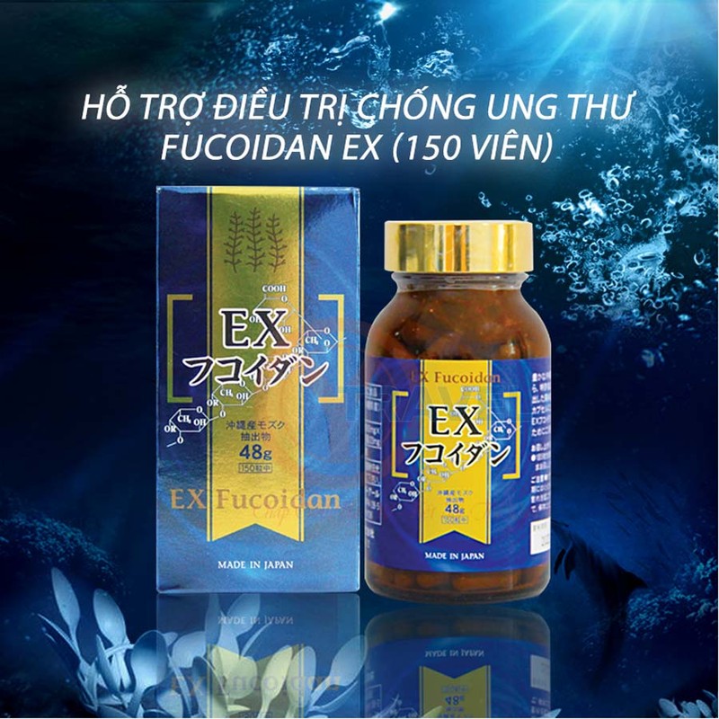 Viên uống tảo nâu fucoidan ex Nhật Bản