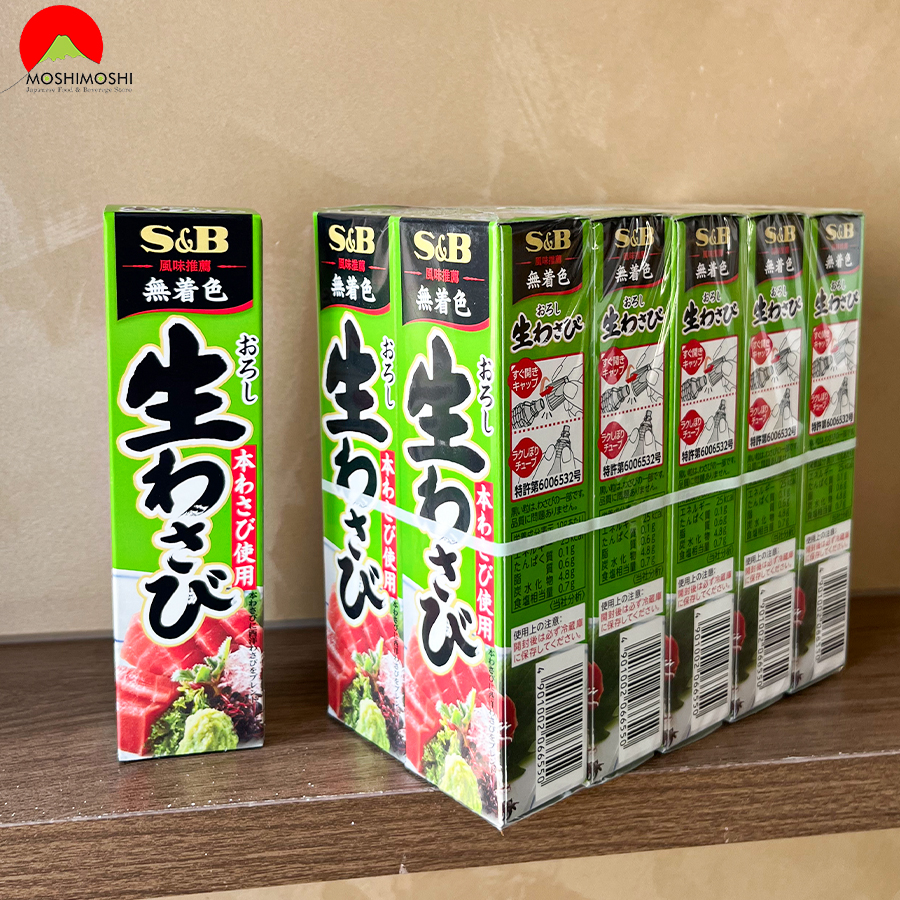 Thành phần có trong mù tạt wasabi S&B