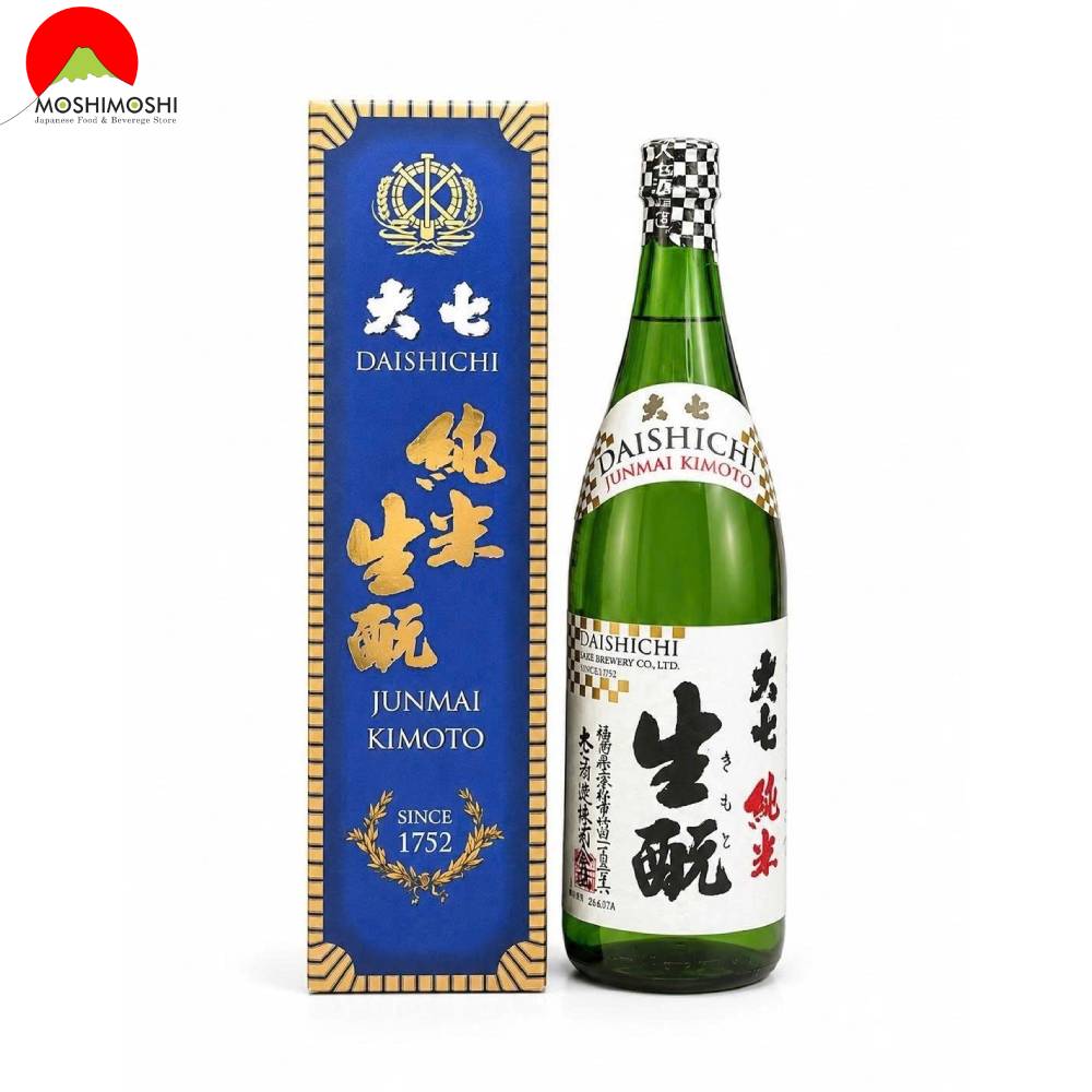 Rượu Sake Daishichi Junmai Kimoto 15% 720ml