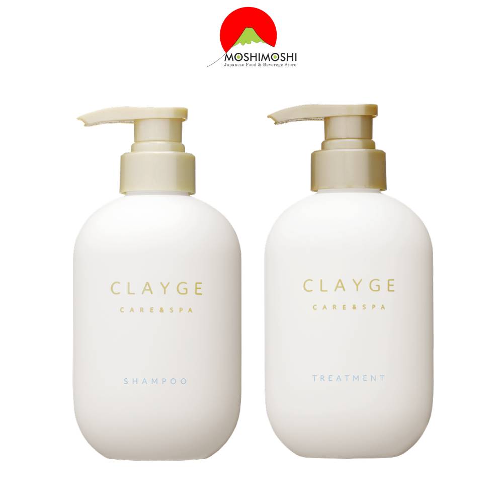 Dầu Gội Và Dầu Xả Đất Sét Khoáng Clayge 500ml Nhật Bản