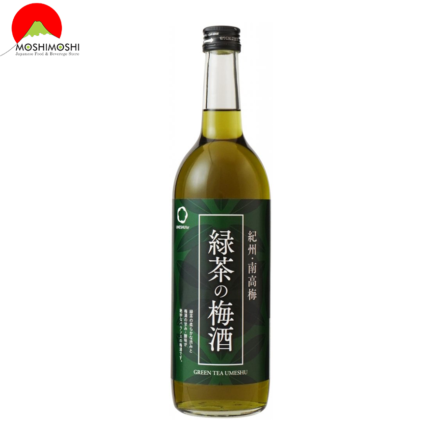 Rượu Mơ Trà Xanh Green Tea Umeshu 12% 720ml Nhật Bản