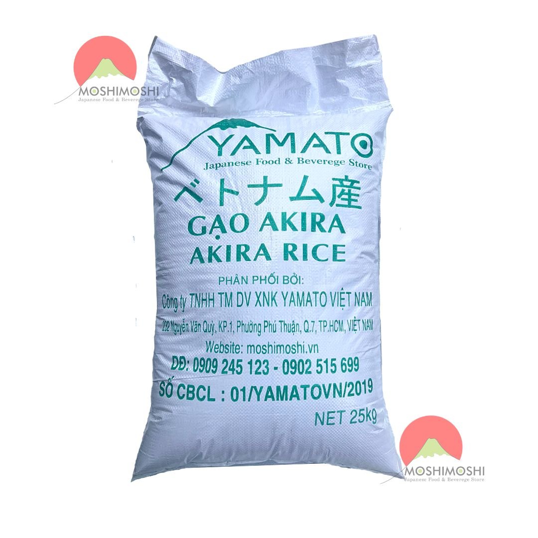 Akria Rice Mua gạo Nhật Bản làm Sushi | Gạo Nhật Akira Rice | Gạo sushi