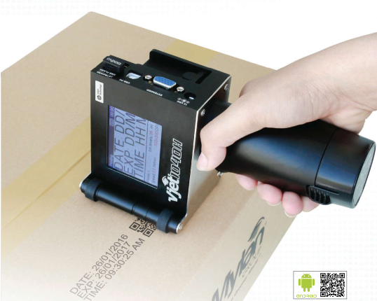 Thay mực máy in date cầm tay Thay mực máy in date cầm tay