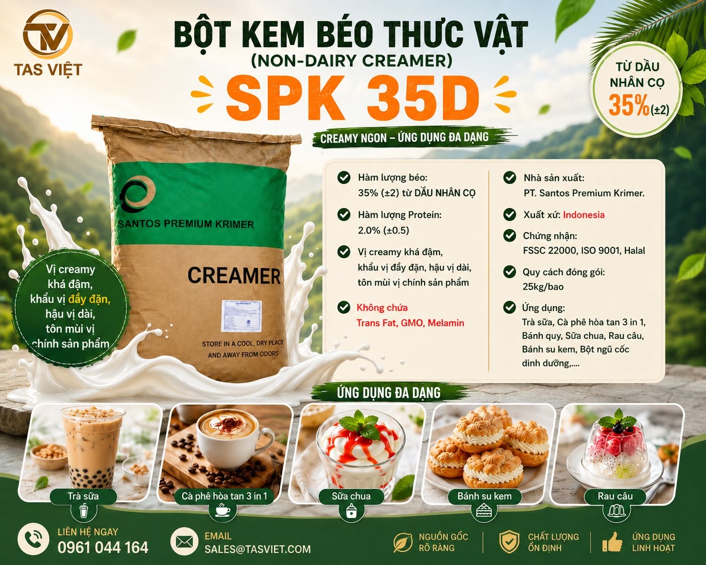 SPK 35D – Khi Độ Béo Không Chỉ Là Cảm Giác, Mà Là Giá Trị Tạo Nên Sự Khác Biệt