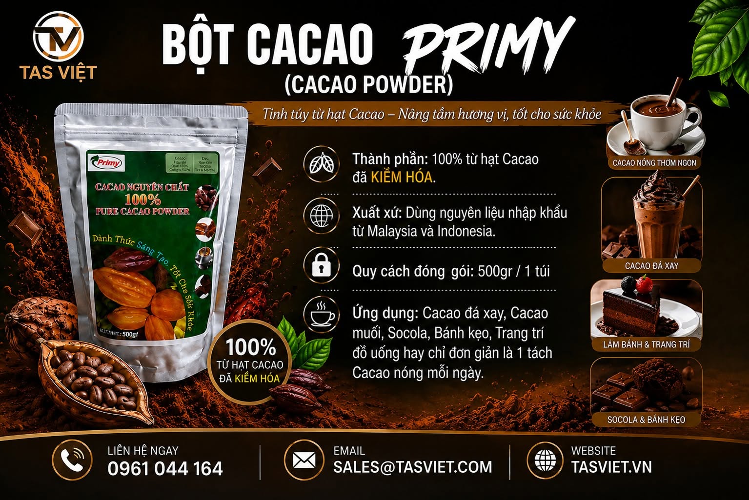 Cacao Trong Chế Độ Dinh Dưỡng: Khám Phá Xu Hướng Sống Khỏe Đang Được Yêu Thích