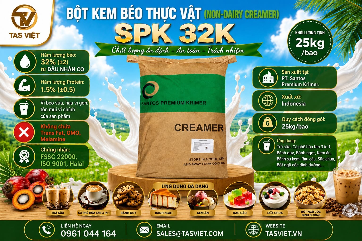 Làm sao tạo được độ béo dễ chịu, giữ trọn hương vị sản phẩm mà không gây cảm giác ngấy?