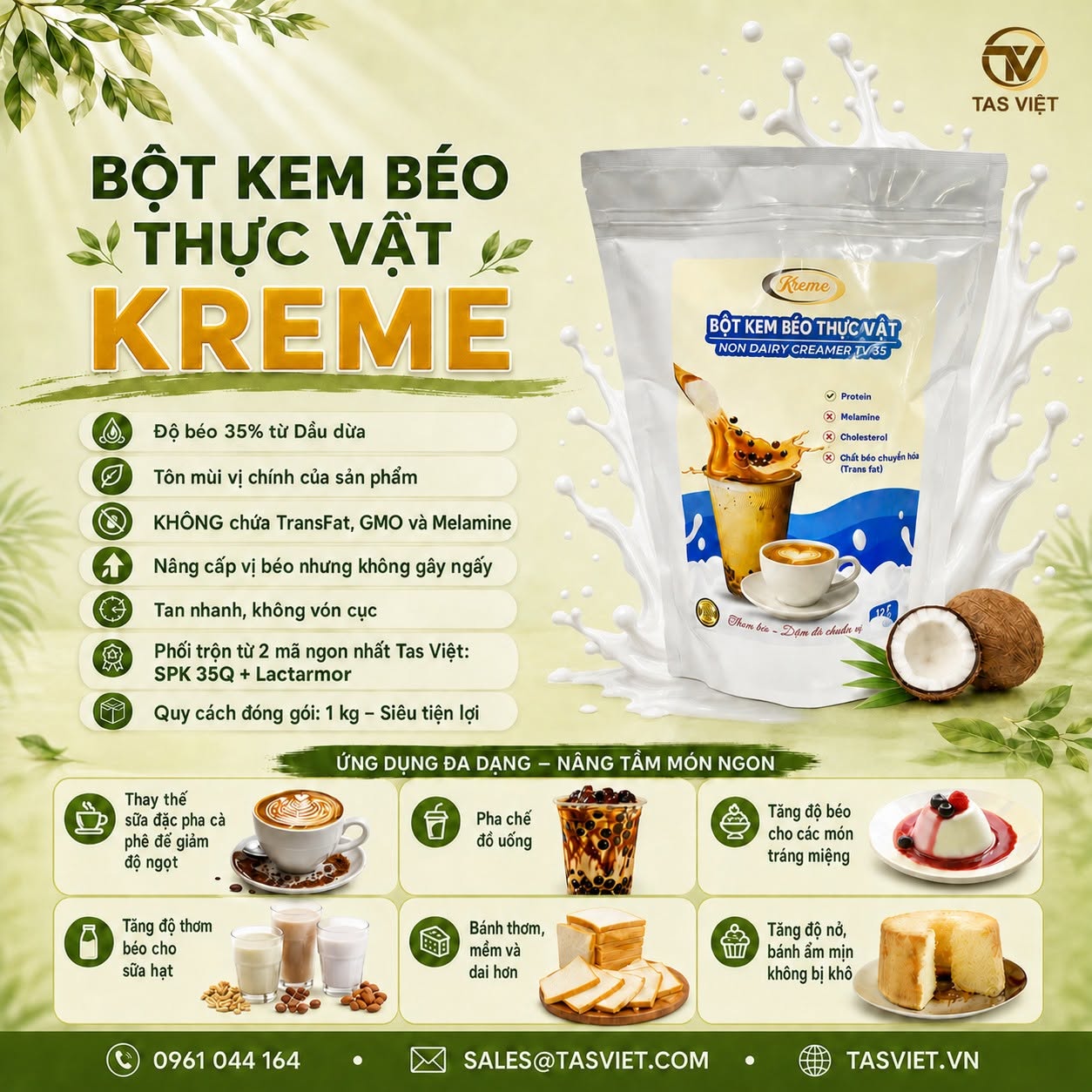 KREME – Khi độ béo trở thành “chữ ký” riêng của món ngon