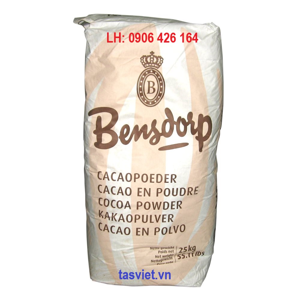 Bột ca cao nguyên chất/Pure cocoa powder BENSDORP