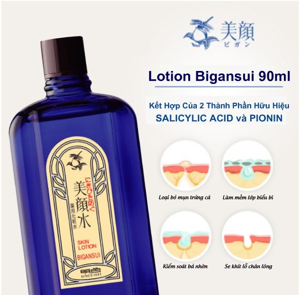 BIGANSUI SKIN LOTION THAY ĐỔI DUNG TÍCH SẢN PHẨM