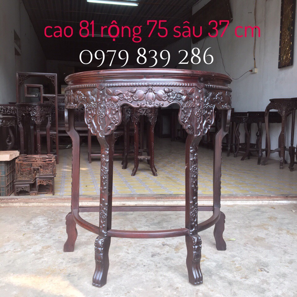 Đôn bán nguyệt quả bầu  4