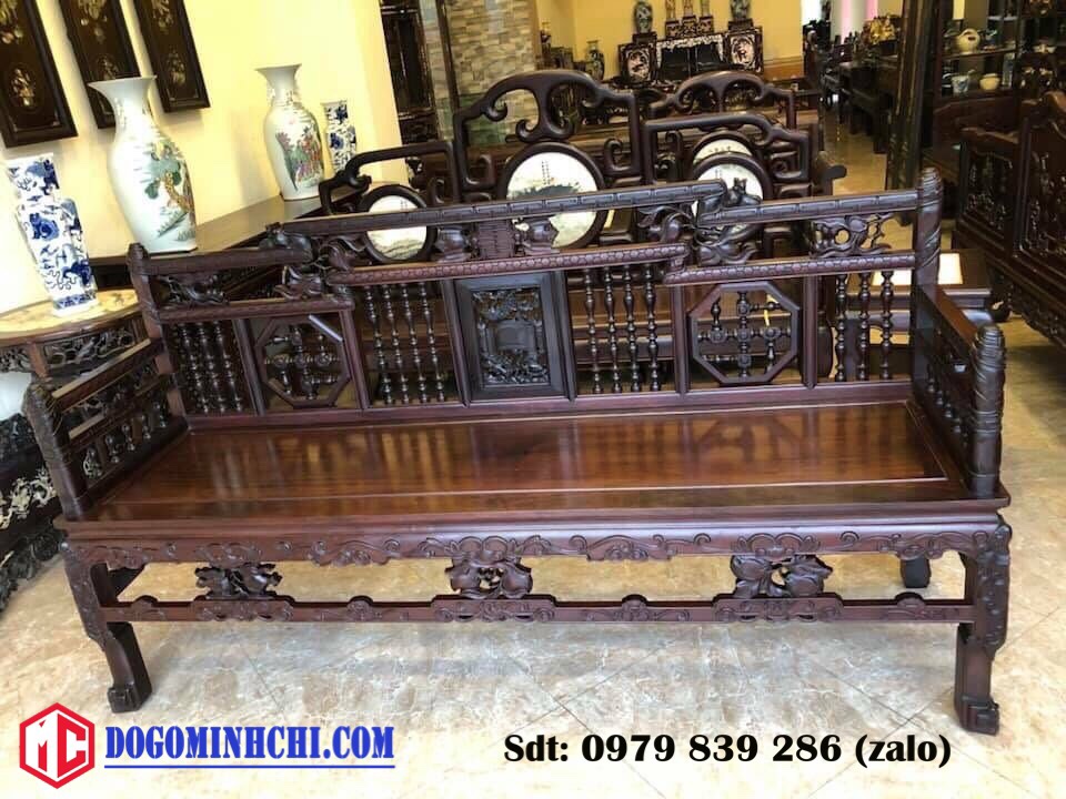Bộ Bàn Ghế Trường Kỷ Lối Cổ - Sắc Sảo - Đồ Gỗ Minh Chí Bộ Bàn Ghế Trường Kỷ Lối Cổ - Sắc Sảo - Đồ Gỗ Minh Chí