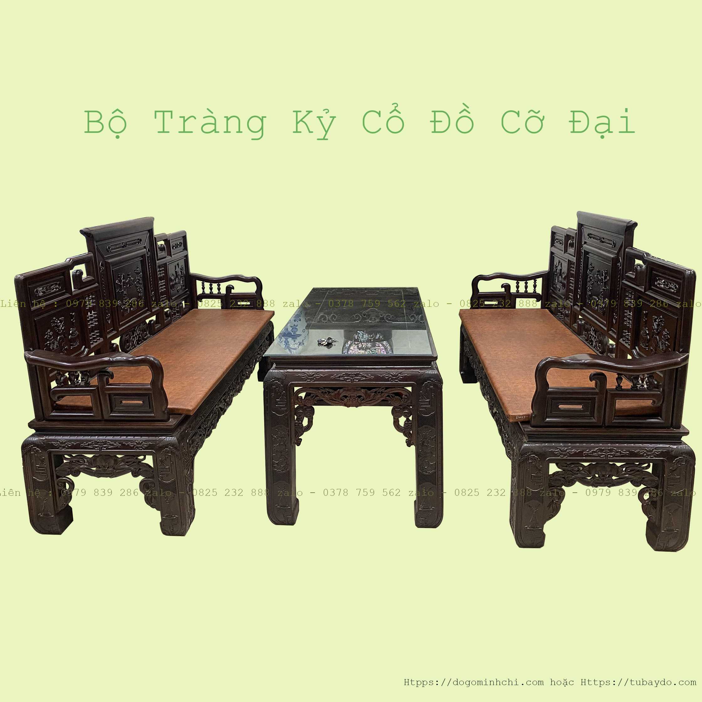 #Bộ_Ghế_Trường_Kỷ_Cổ_Đồ_Đại