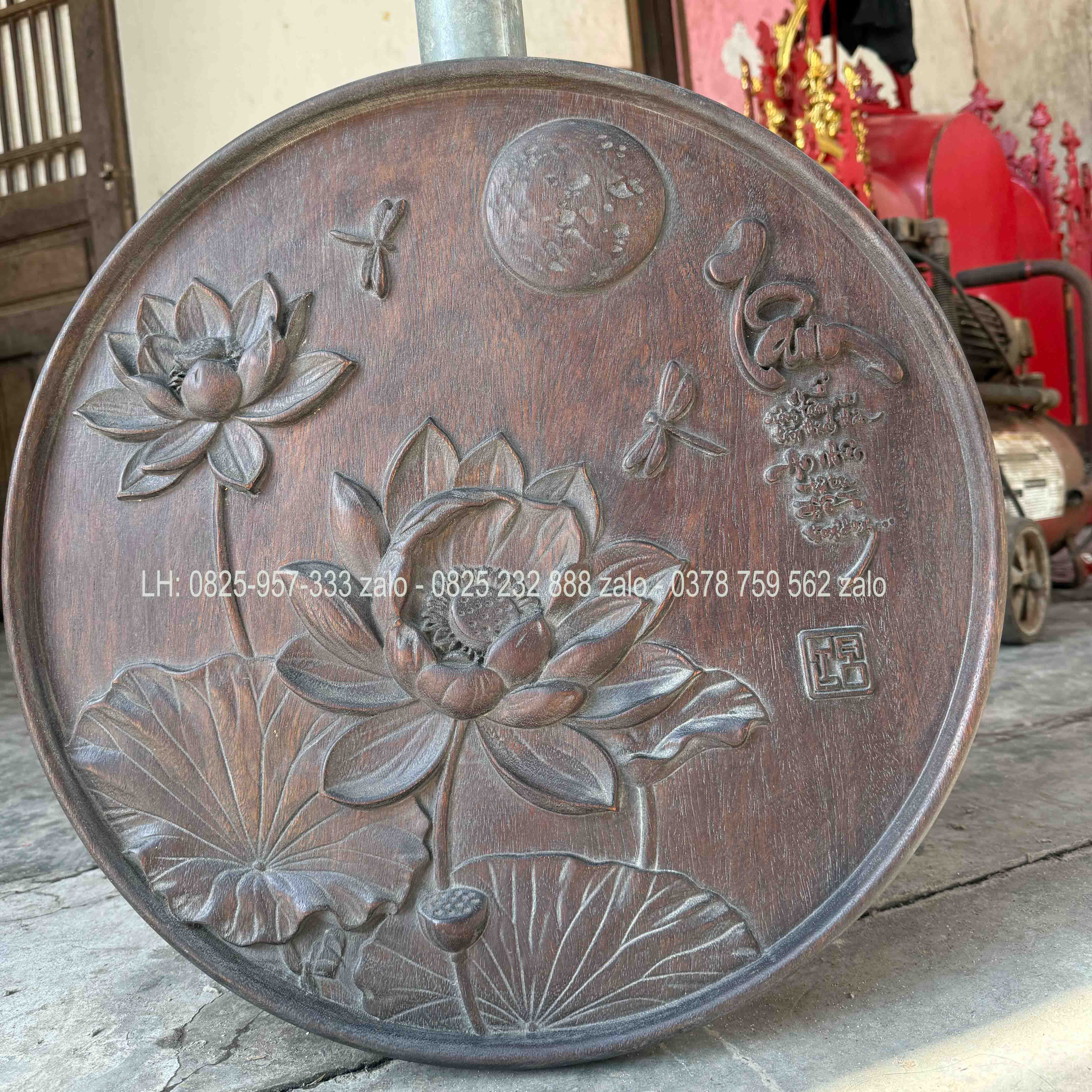 #tranh_tron_hoa_sen