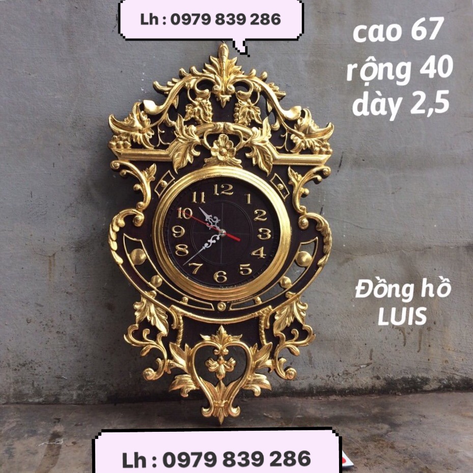 đồng hồ treo tường 1