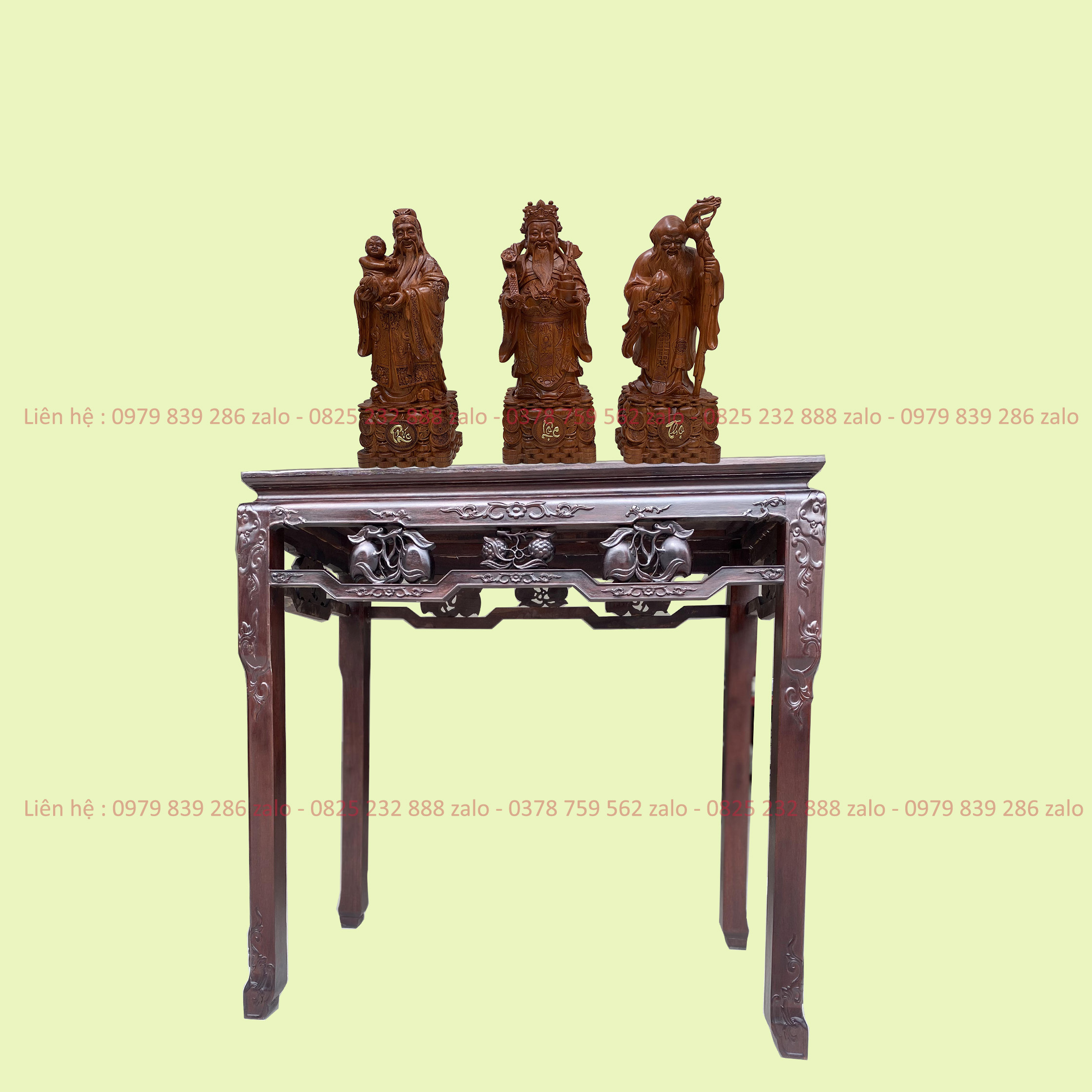 #Tam_Đa_Phúc_Lộc_Thọ_Gỗ_Hương_7