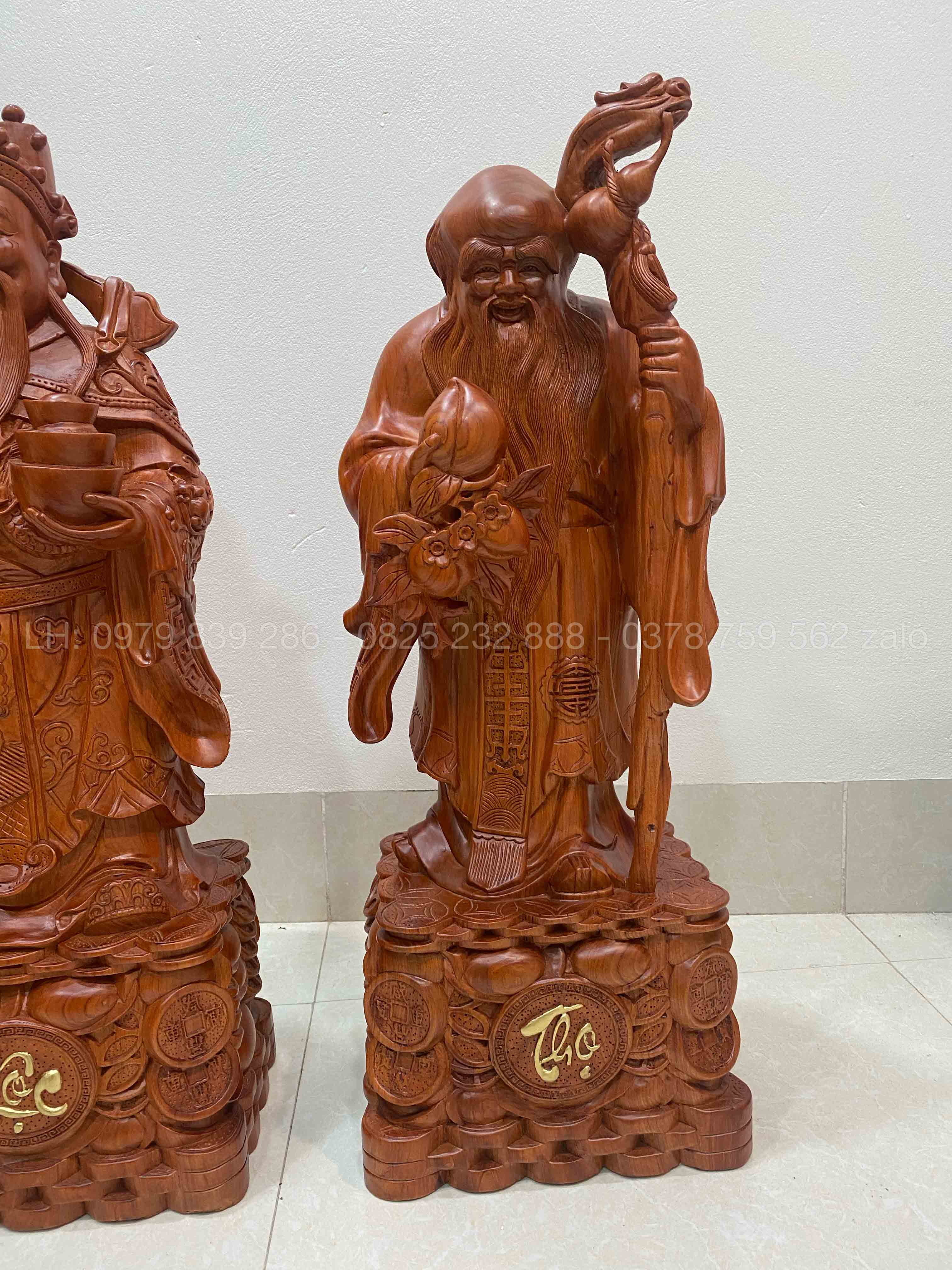 #Tam_Đa_Phúc_Lộc_Thọ_Gỗ_Hương_4
