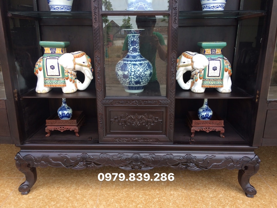 Tủ ngũ phúc ba buồng 2