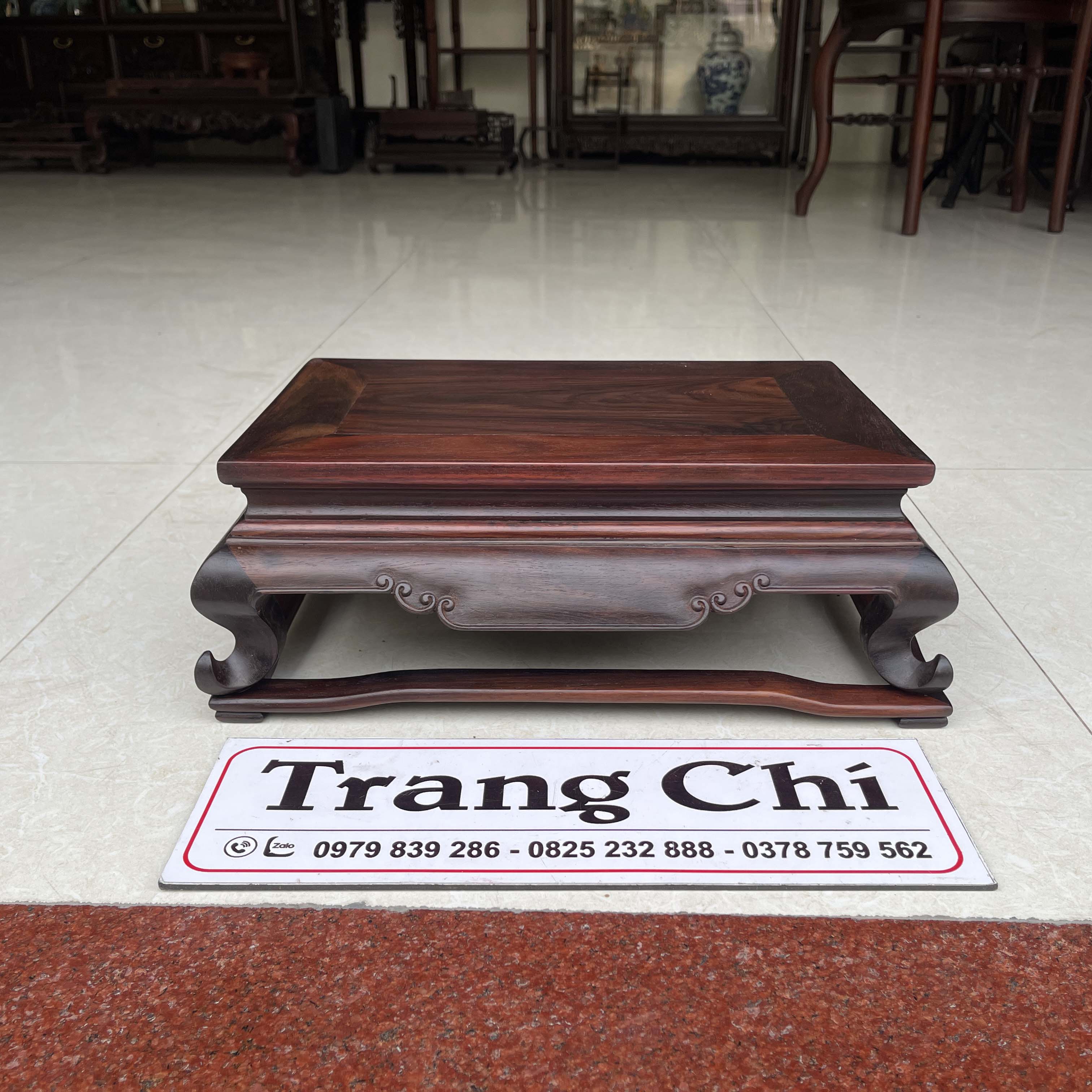 Văn Kỷ Gỗ Trắc Dáng Chân Qùy
