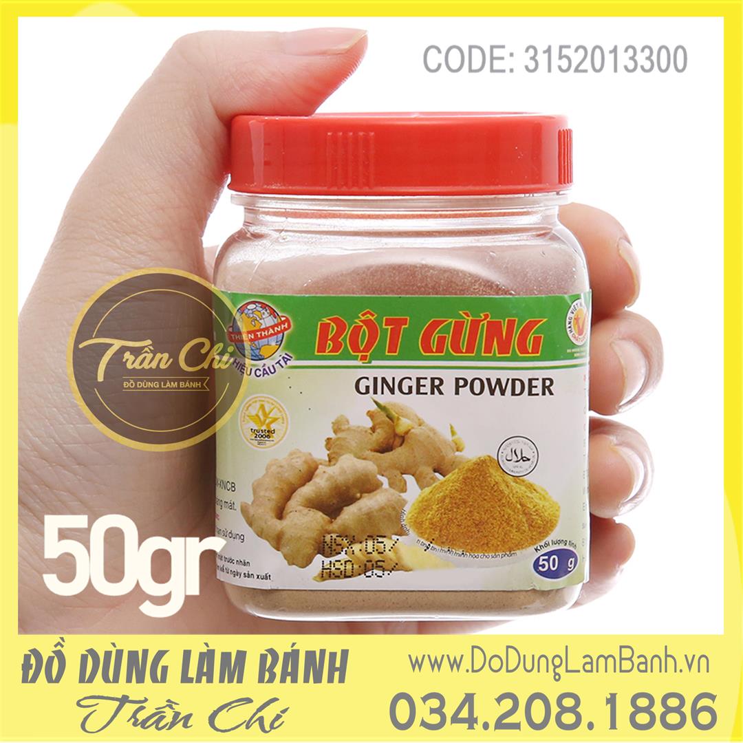 Bột GỪNG Thiên Thành - Hủ 50GR (27/10)