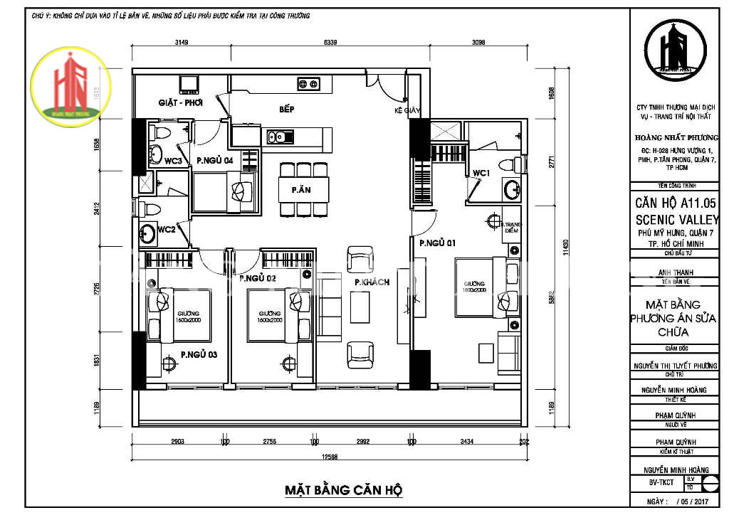 thiết kế nội thất căn hộ