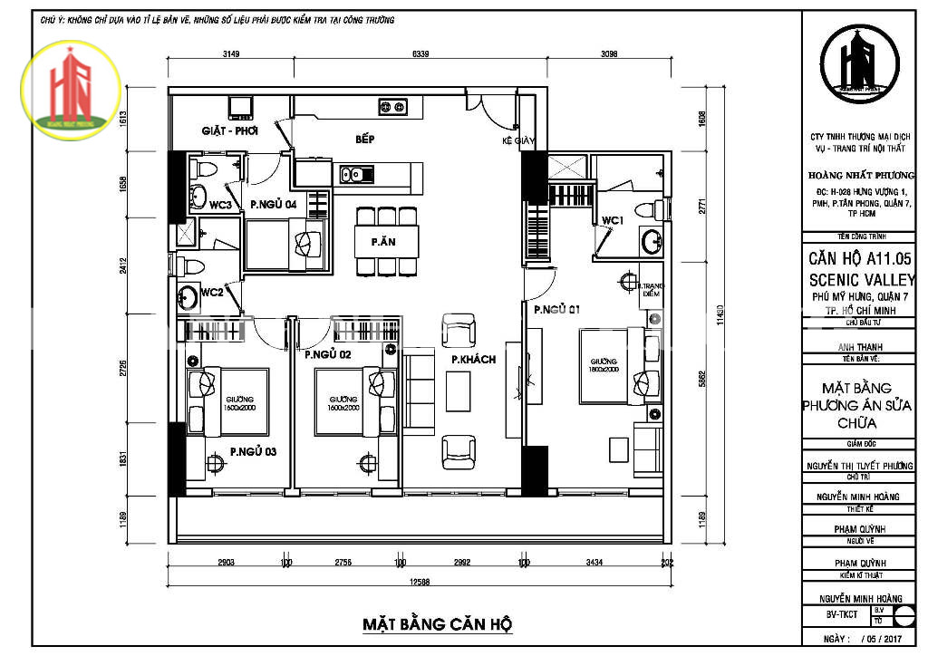 thiết kế nội thất căn hộ