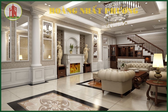 thiết kế nội thất biệt thự