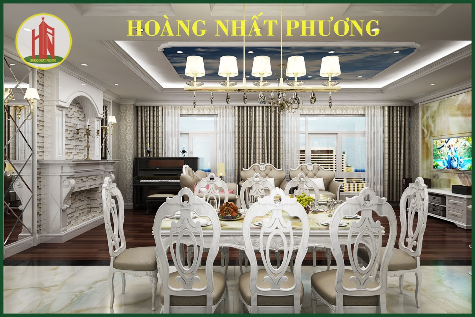 thiết kế nội thất căn hộ chung cư