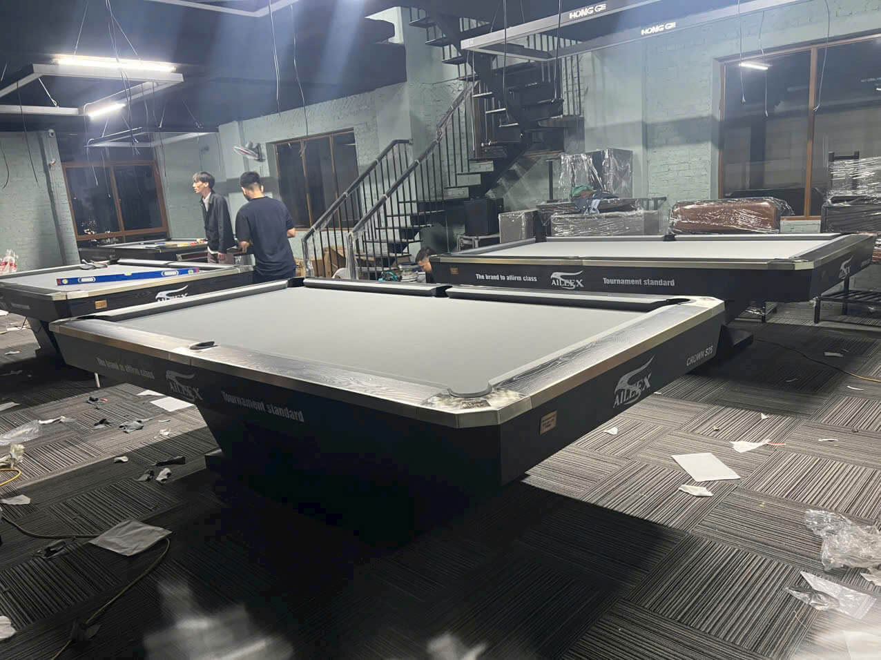 Bàn bi a cao cấp được các quán tại Quảng Ninh lựa chọn