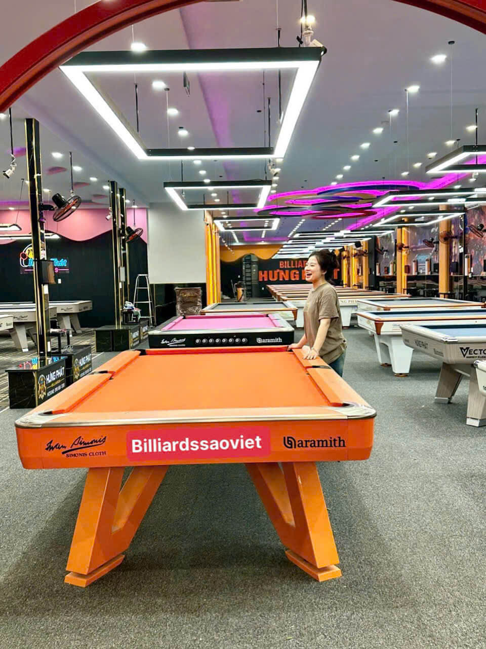 Bàn bi a dễ chơi phù hợp cho quán bida kinh doanh