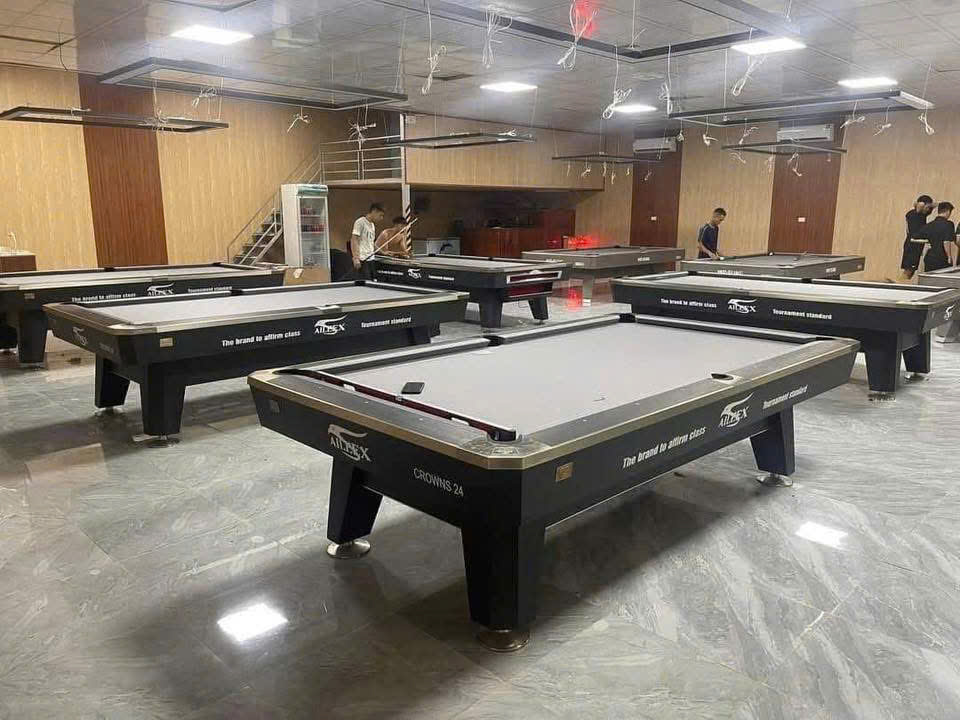 Bàn bi a kinh doanh dễ chơi giúp quán giữ chân khách lâu dài