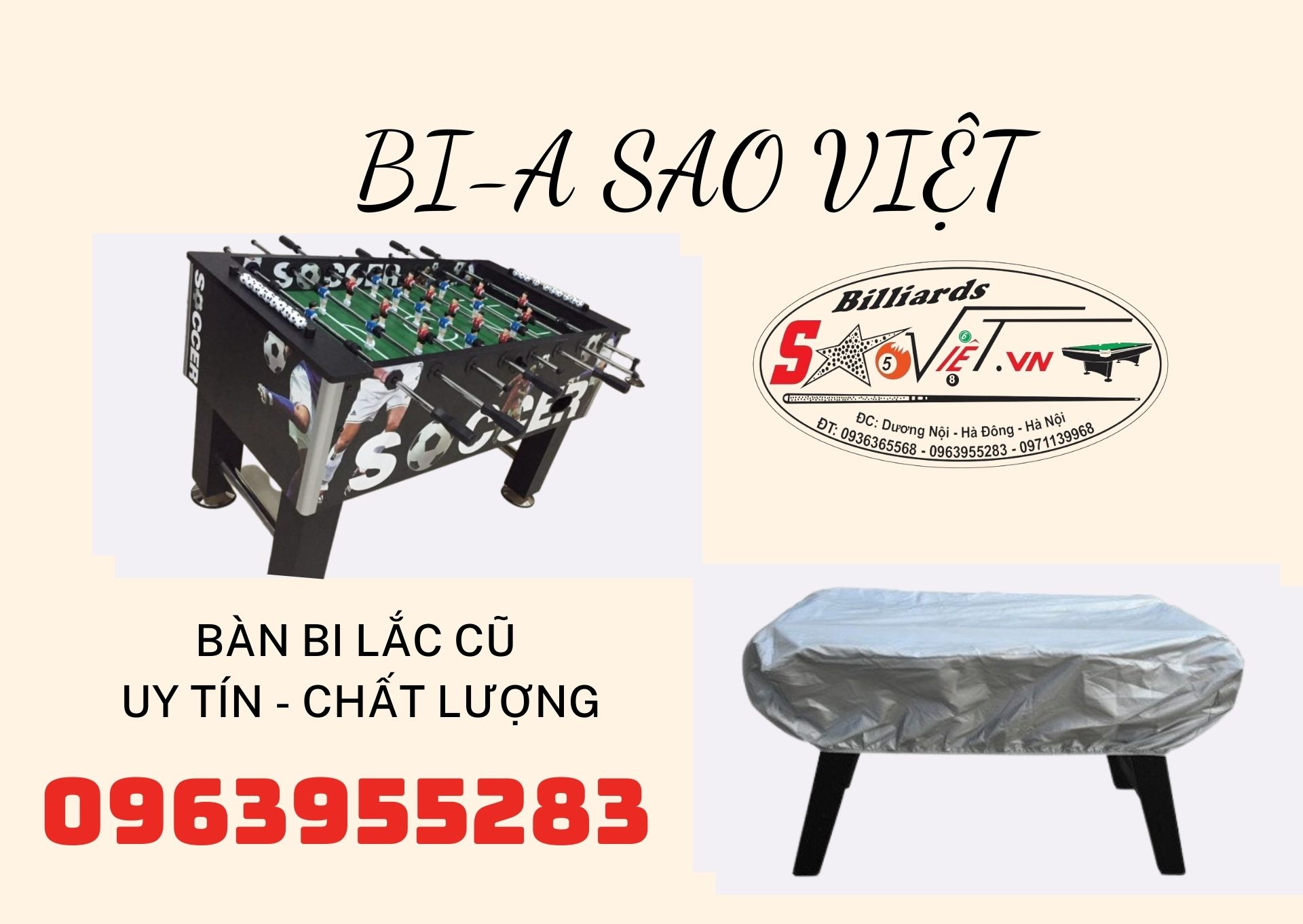 bàn bi lắc cũ tại Hà Nội