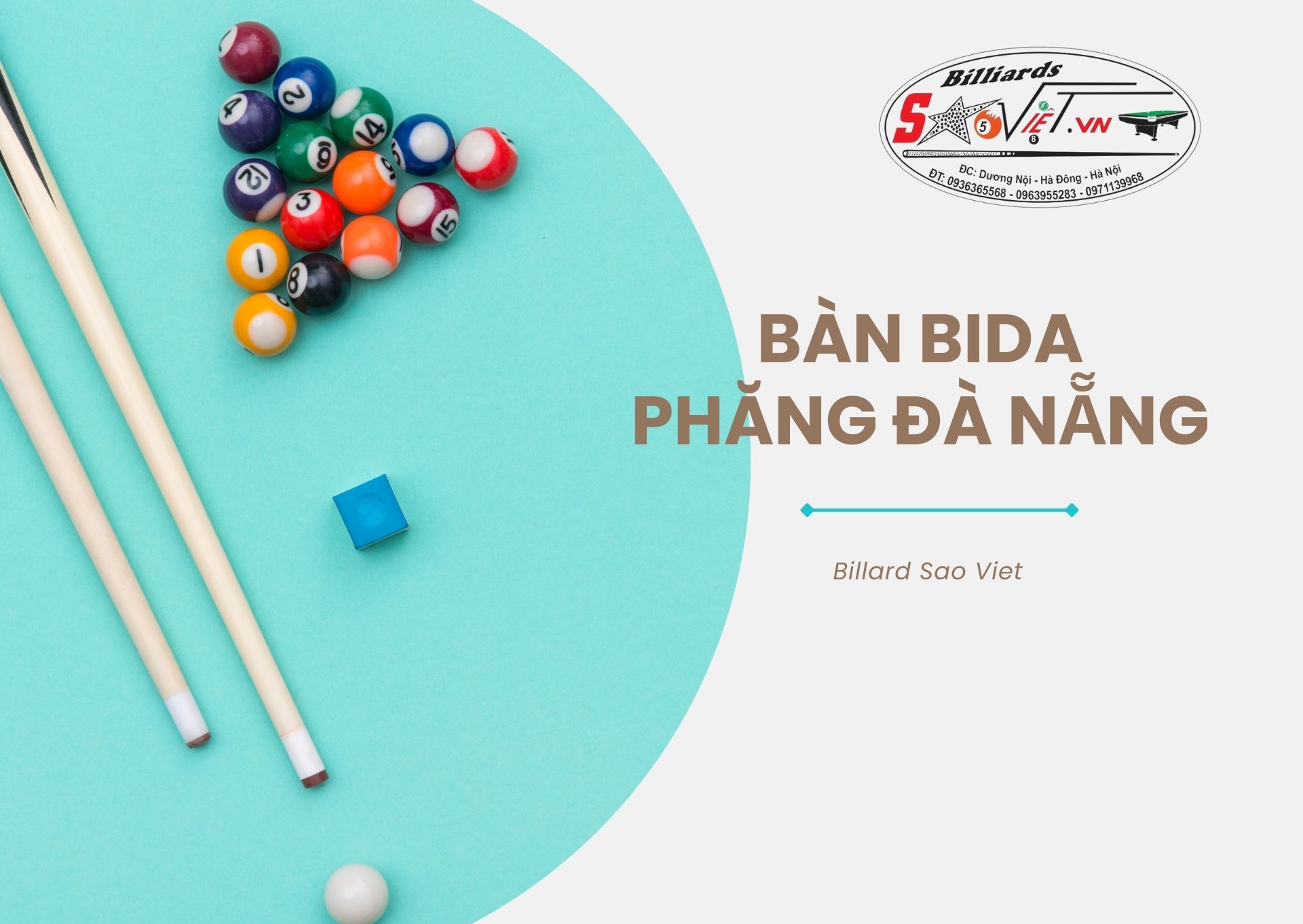 Giá thanh lý bàn bida phăng Đà Nẵng tốt nhất hiện nay