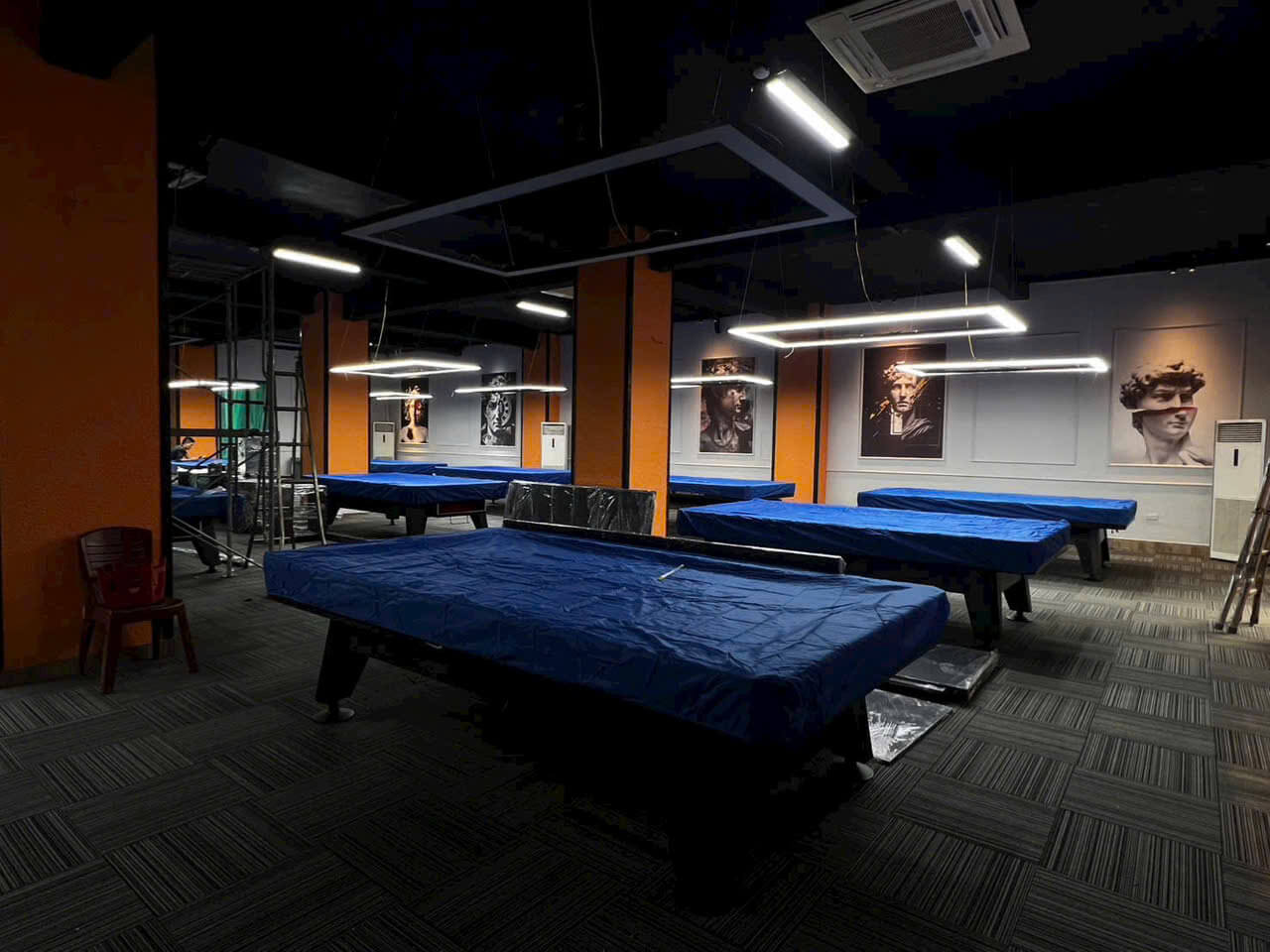 Lắp đặt bàn bi a cũ lướt tận nơi