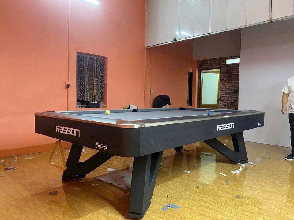 Lắp đặt bàn bi a lỗ Rasson CLB đúng tiêu chuẩn kỹ thuật