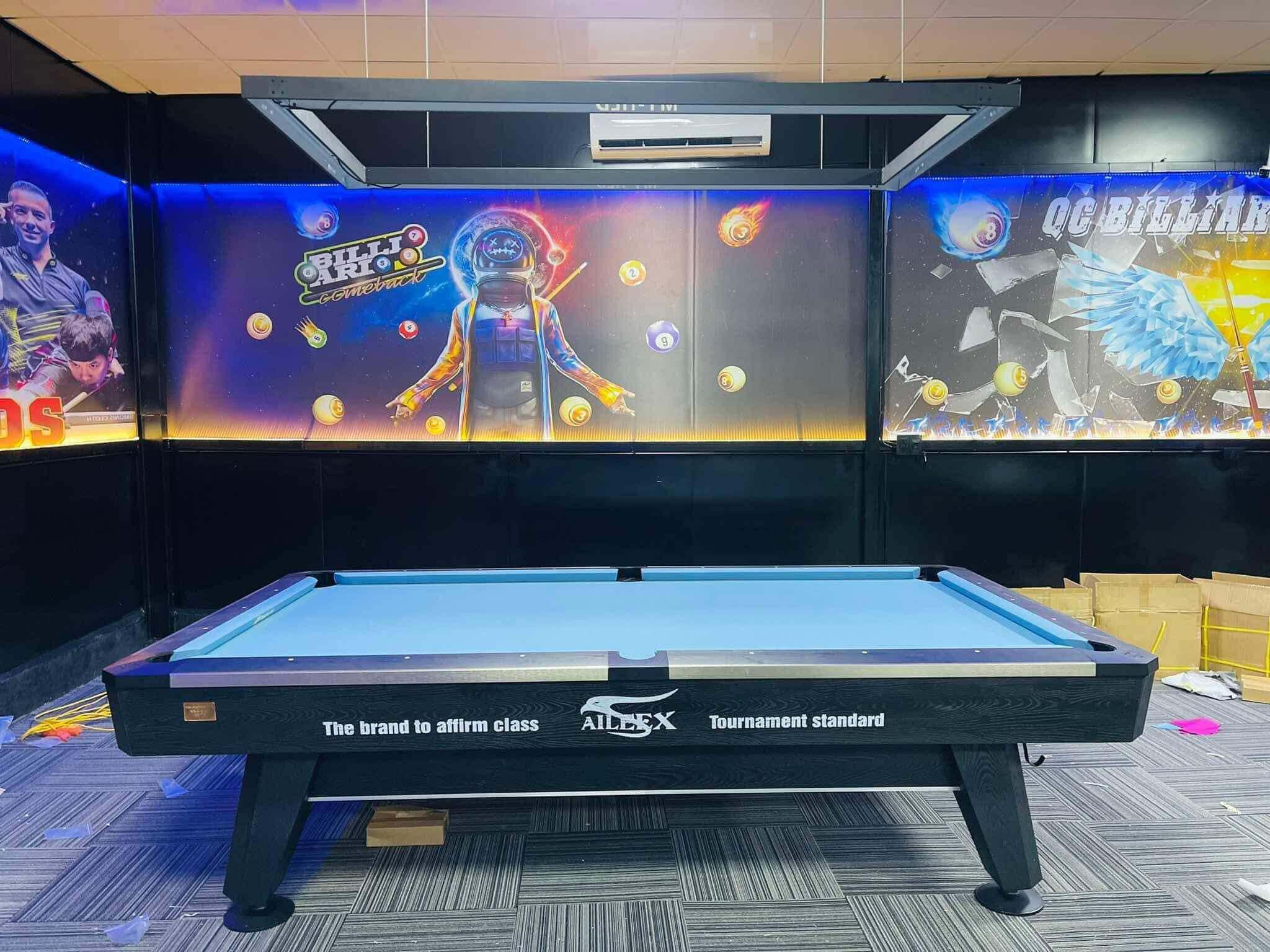 Lắp đặt bàn bi a đúng kỹ thuật cho không gian chơi chuyên nghiệp