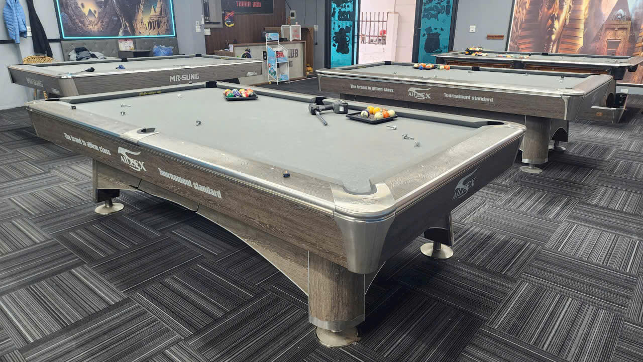 Quá trình tân trang bàn bida bi a