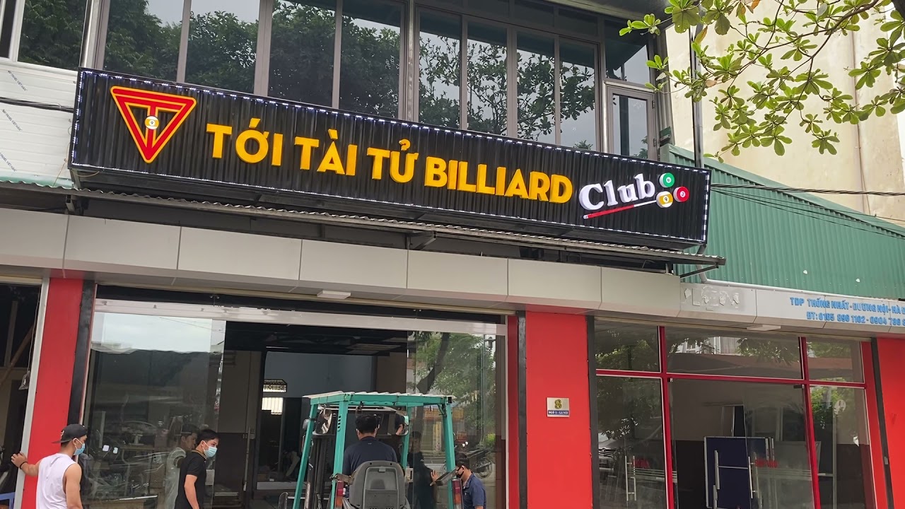 thiết kế clb quán bida