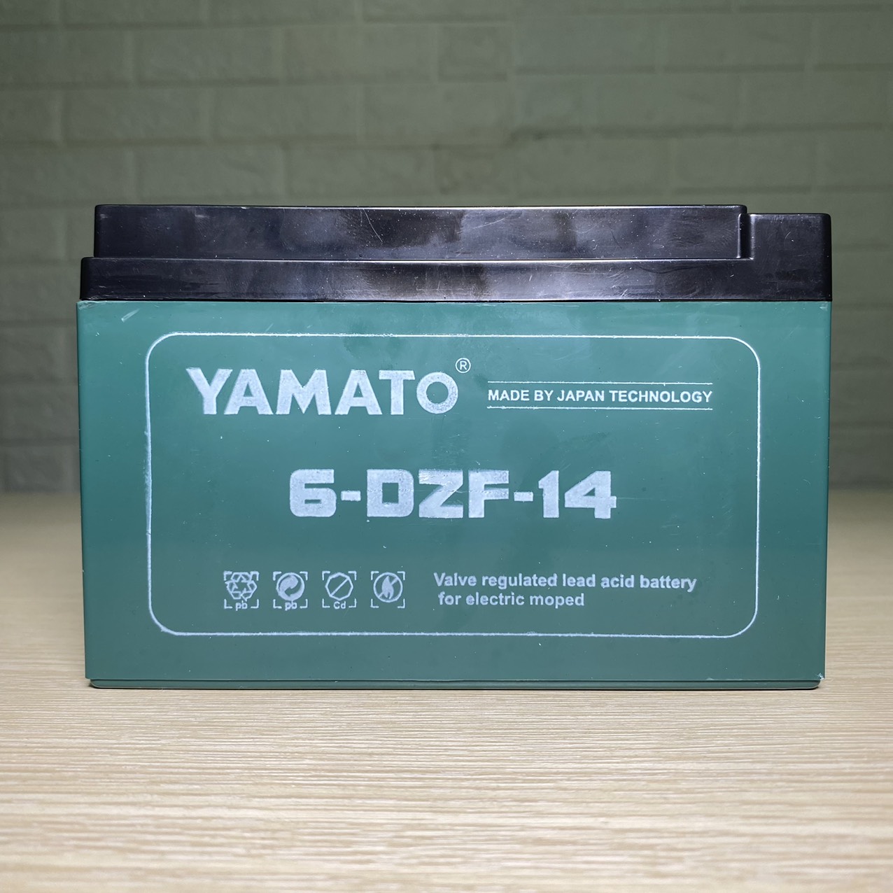 Ắc quy Xe Đạp Điện, Ắc quy Yamato 6-DZF 14 (12V - 14Ah)