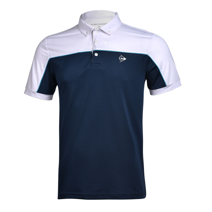 Áo Tennis nam Dunlop - DATES9054-1C-NV (Xanh Navy)